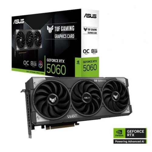 Placa de Video Asus TUF RTX 5060 8Gb Gaming OC