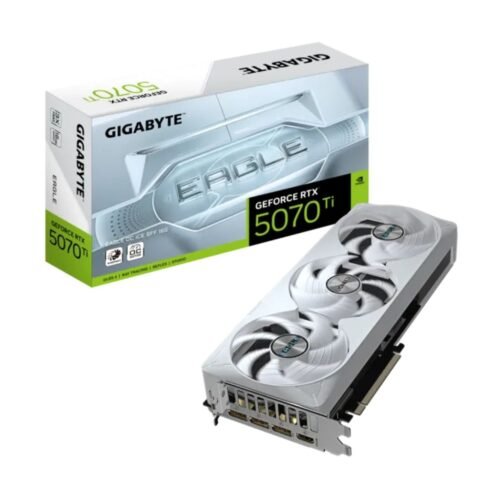 Placa de Video Gigabyte RTX 5070Ti 16Gb Eagle OC Ice SFF