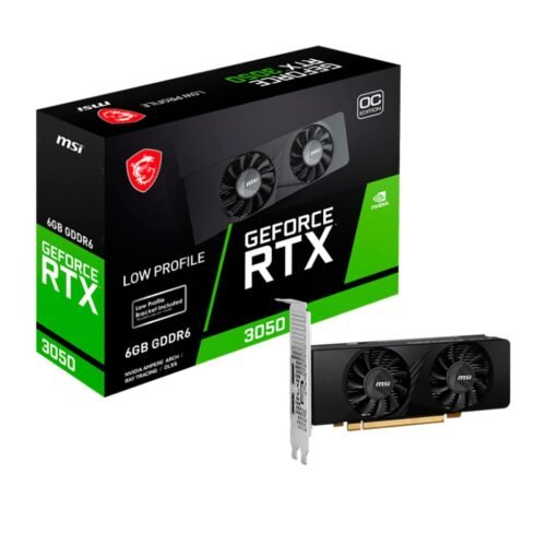 Placa de Video MSI RTX 3050 6Gb Low Profile OC