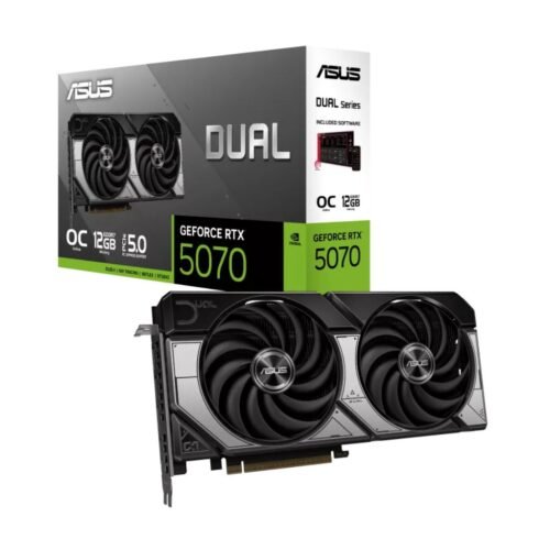 Placa de Video Asus RTX 5070 12Gb Dual OC