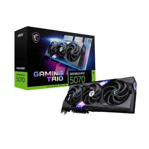 Placa de Video MSI RTX 5070 12Gb Gaming Trio OC