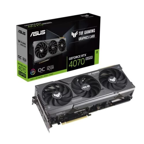 Placa de Video Asus TUF RTX 4070 Super 12Gb Gaming OC