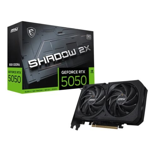 Placa de Video MSI RTX 5050 8Gb Shadow 2X OC