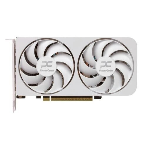 Alternative view of Placa de Video PowerColor RX 9060 XT 16Gb Reaper White