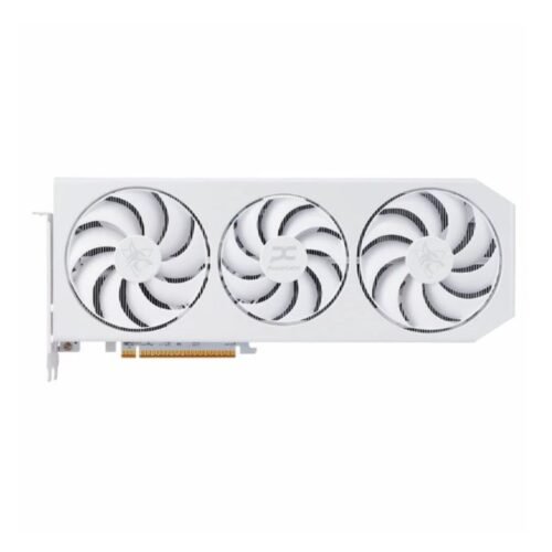 Alternative view of Placa de Video PowerColor RX 9070 XT 16Gb Hellhound Spectral White