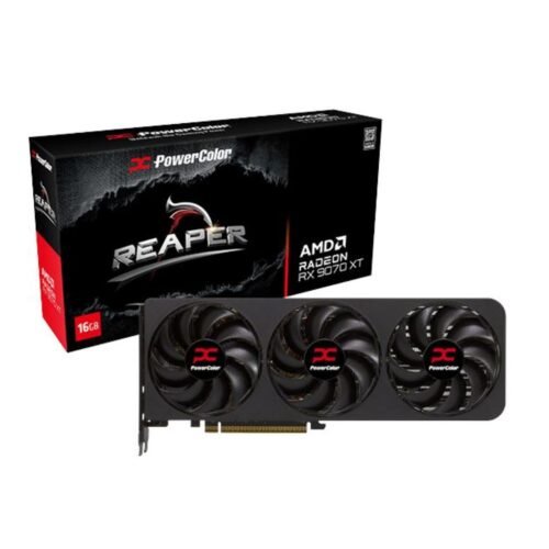 Placa de Video PowerColor RX 9070 XT 16Gb Reaper