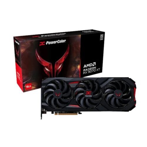Placa de Video PowerColor RX 9070 XT 16Gb Red Devil
