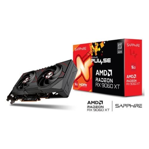 Placa de Video Sapphire RX 9060 XT 16Gb Pulse Gaming OC