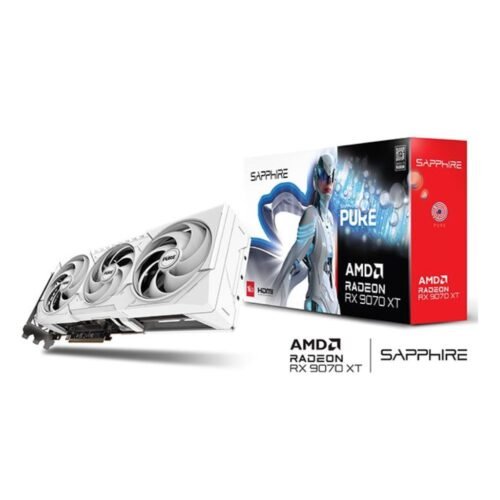 Placa de Video Sapphire RX 9070 XT 16Gb Pure