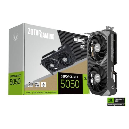 Placa de Video Zotac RTX 5050 8Gb Twin Edge OC