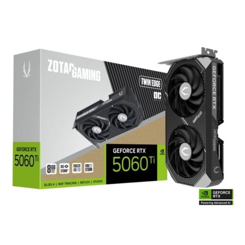Placa de Video Zotac RTX 5060Ti 8Gb Twin Edge OC