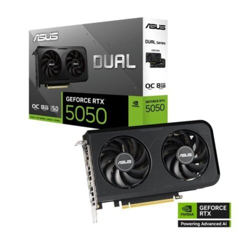 Placa de Video Asus RTX 5050 8Gb Dual OC