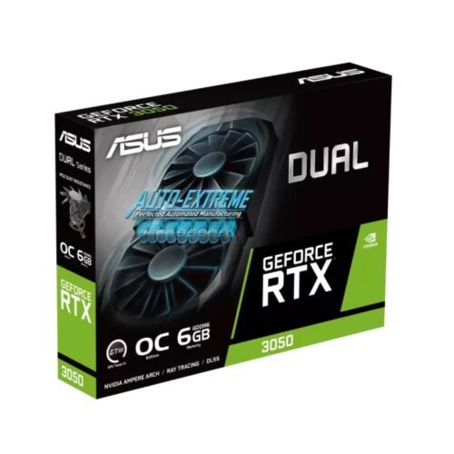 Placa de Video Asus RTX 3050 6Gb Dual OC