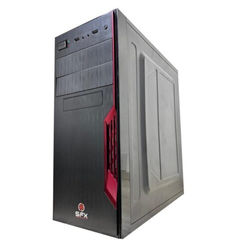 Gabinete Kit SFX 783 Black Fuente 500W Tec/Mou/Parl