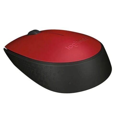 Mouse Inalambrico Logitech M170 Color Rojo
