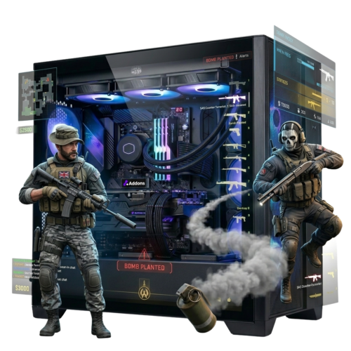 PC Gamer AMD Ryzen 5 7600 B650M 16GB DDR5 1TB NVMe RTX 3050 6GB