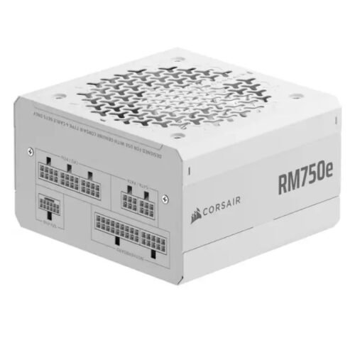 Fuente Corsair 750W RM750E 2025 White 80 Plus Platinum