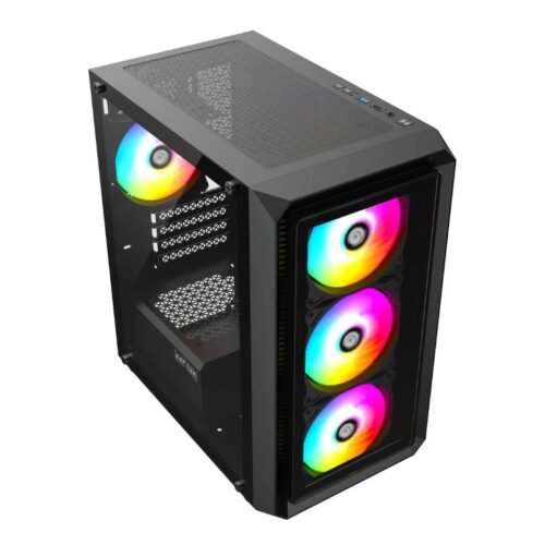 Alternative view of Gabinete Raptor INFINITY Glass Mid Tower ATX TG RGB