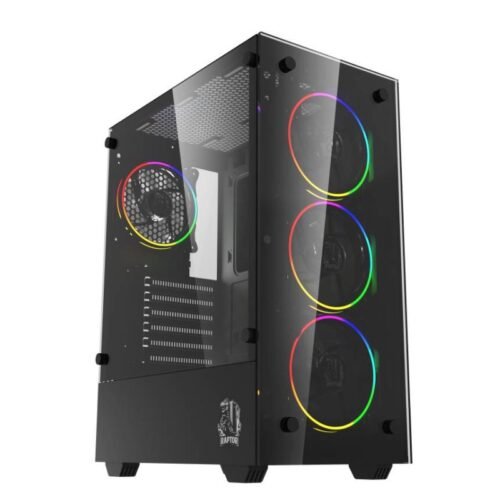 Gabinete Raptor SENTINEL Mid Tower ATX TG RGB