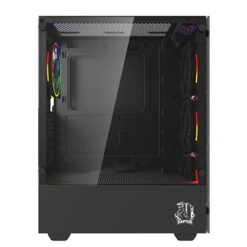 Alternative view of Gabinete Raptor SENTINEL Mid Tower ATX TG RGB