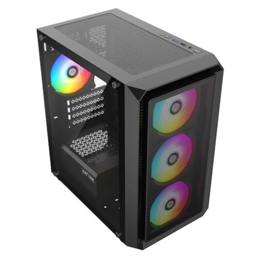 Gabinete Raptor INFINITY Mesh Mid Tower ATX TG RGB