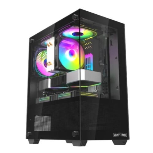 Gabinete Raptor NOVA PRIME Mid Tower ATX TG RGB Black