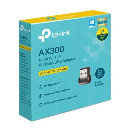 Adaptador WiFi TP-Link Archer TX1U Nano AX300