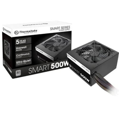 Fuente Thermaltake 500W Smart D2D 80 Plus White