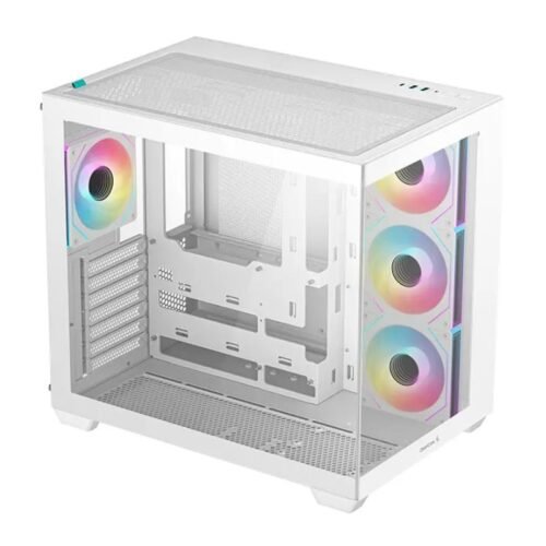 Alternative view of Gabinete Arkham MINOR ATX 7x Fan ARGB White