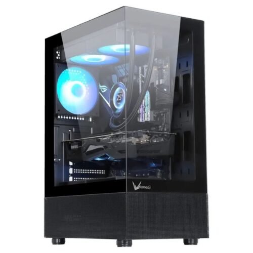 Gabinete Formula V Crystal Z1+ ATX 3x Fan RGB Black