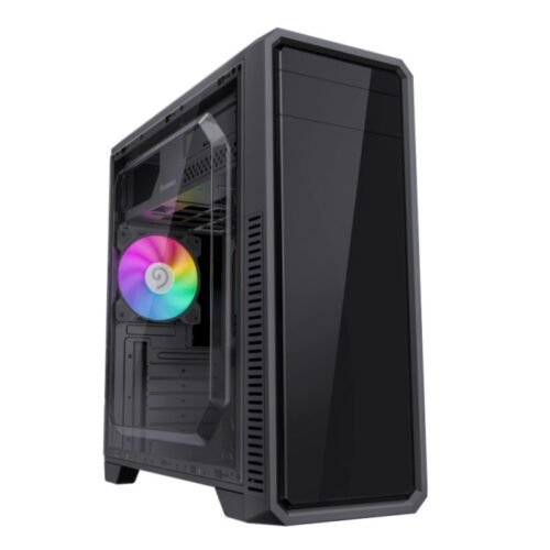 Gabinete GameMax G561E ATX 1x Fan ARGB Black