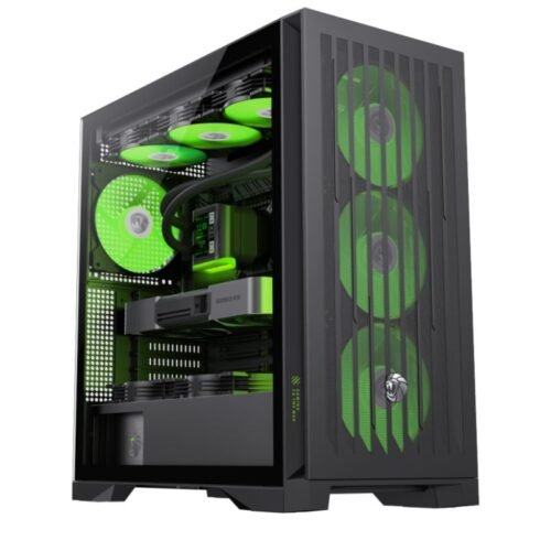 Alternative view of Gabinete GameMax LEADER 2 E-ATX Black 4x Fan