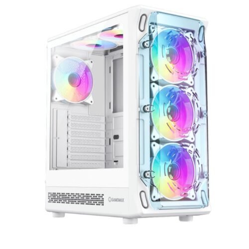 Gabinete GameMax STARLIGHT 2 E-ATX 6x Fan ARGB White