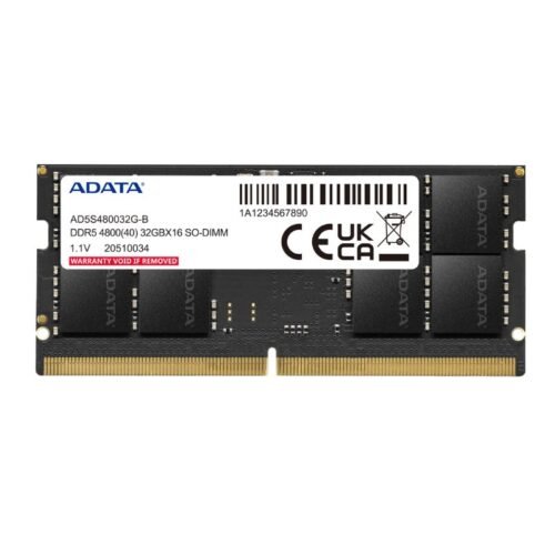 Memoria SODIMM ADATA 16GB DDR5 4800MHz