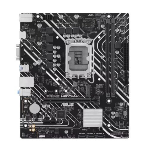Alternative view of Mother 1700 Asus Prime H610M-K DDR5