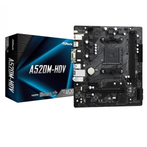 Mother AM4 ASRock A520M-HDV