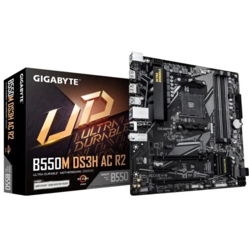 Mother AM4 Gigabyte B550M DS3H AC R2