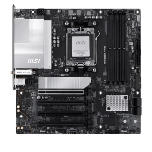 Alternative view of Mother AM5 MSI Pro B850M-P WiFi