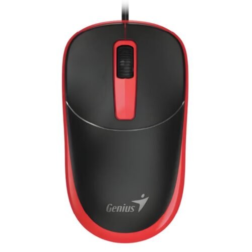 Mouse Genius DX-123 Negro/Rojo