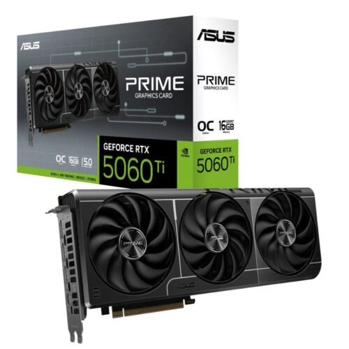 Placa de Video Asus RTX 5060Ti 16Gb Prime OC