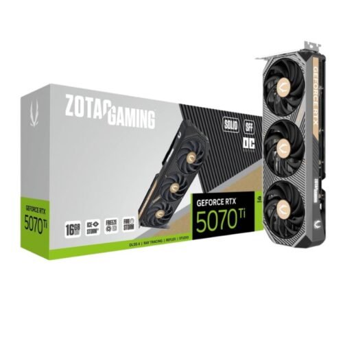 Placa de Video Zotac RTX 5070Ti 16Gb Solid SFF OC