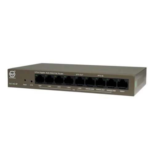 Router GLC-M2-8P 3 en 1 (9 puertos Gigabit PoE)