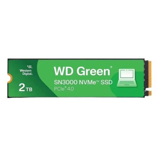 SSD M.2 2Tb Western Digital Green Sn3000 Nvme Pcie Gen4