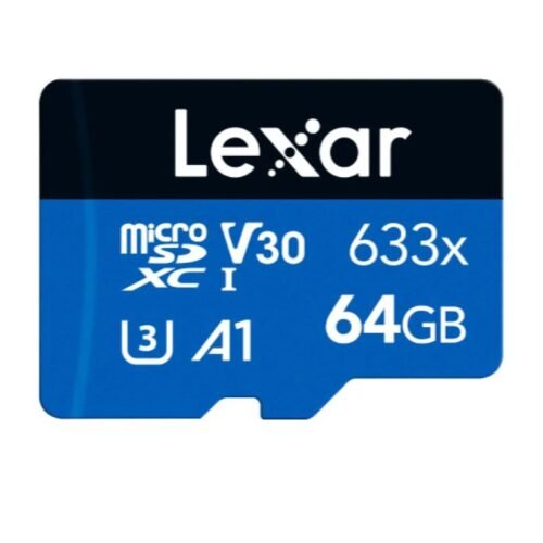 Tarjeta MicroSD 64Gb Lexar 633X Uhs-I C10 S/Adaptador