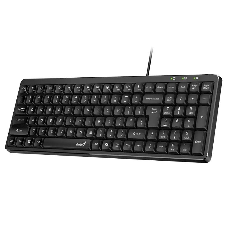 Teclado Genius LuxeMate 120 Negro