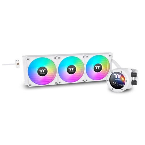 Watercooler Thermaltake TH360 V2 Ultra EX ARGB LCD Snow