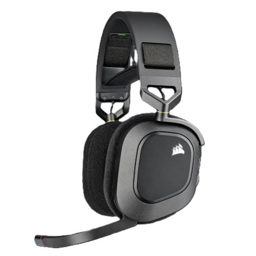 Auricular Gamer Inalámbrico Corsair HS80 RGB Carbón