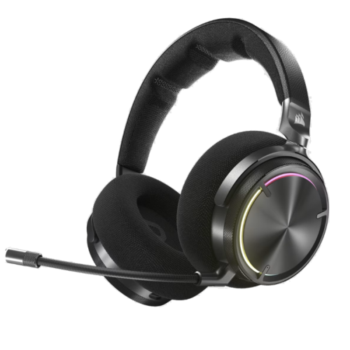 Auricular Gamer Inalámbrico Corsair Virtuoso Max Negro