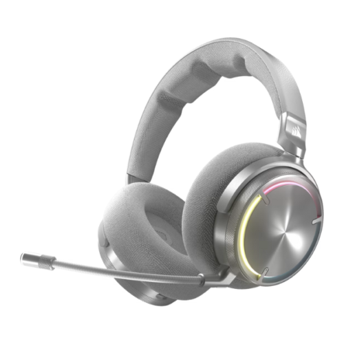 Auricular Gamer Inalámbrico Corsair Virtuoso Max Plata