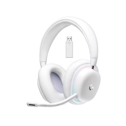 Auricular Gamer Inalámbrico Logitech G735 Blanco